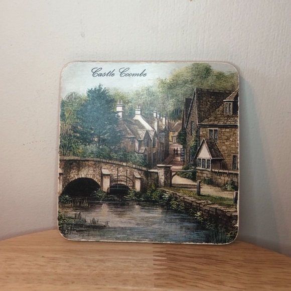 Set of 6 vintage historical European coasters GUC - Picture 7 of 8
